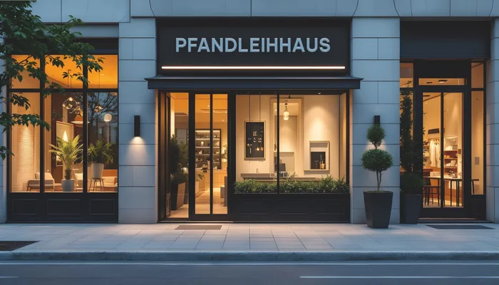 Standort eines Pfandleihhauses